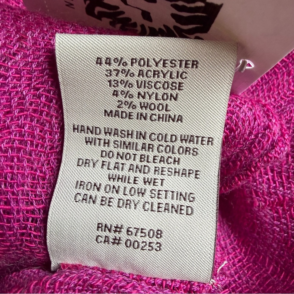 Anne Klein Pink Wrap,NWT - Picture 5 of 9